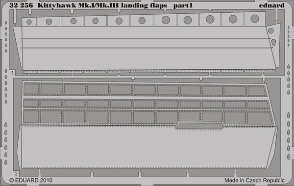 Eduard 32256 1:32 Curtiss Kittyhawk Mk.I/Mk.III landing flaps