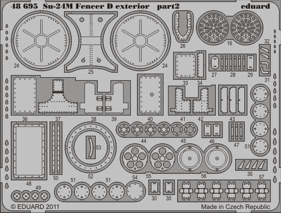 Eduard 48695 1:48 Sukhoi Su-24M Fencer D exterior