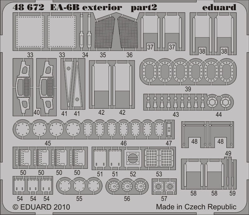 Eduard 48672 1:48 Grumman EA-6B Prowler exterior