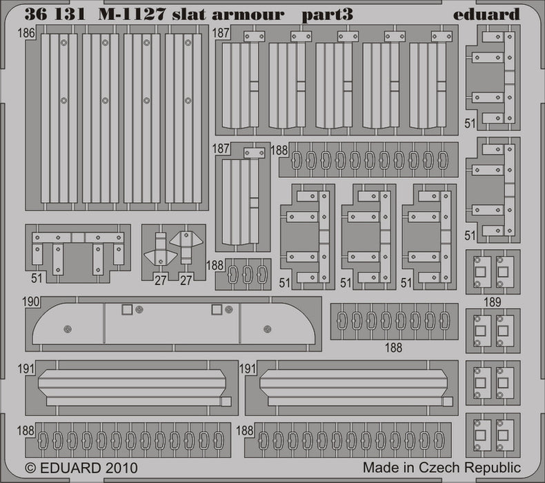 Eduard 36131 1:35 M1127 Slat Armour