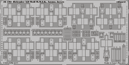 Eduard 36193 1:35 Defender XD Wolf W.M.I.K. Ammo Boxes