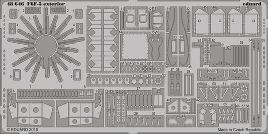 Eduard 48646 1:48 Grumman F6F-5 Hellcat exterior