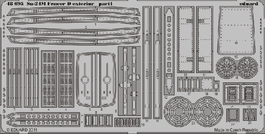 Eduard 48695 1:48 Sukhoi Su-24M Fencer D exterior