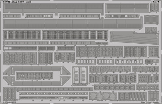 Eduard 53047 1:350 IJN Akagi Aircraft Carrier 1941