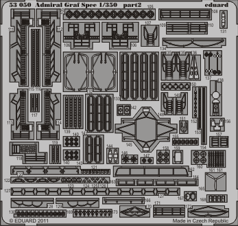 Eduard 53050 1:350 Admiral Graf Spee