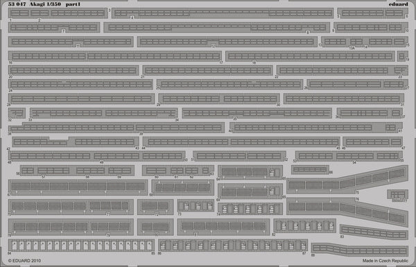 Eduard 53047 1:350 IJN Akagi Aircraft Carrier 1941
