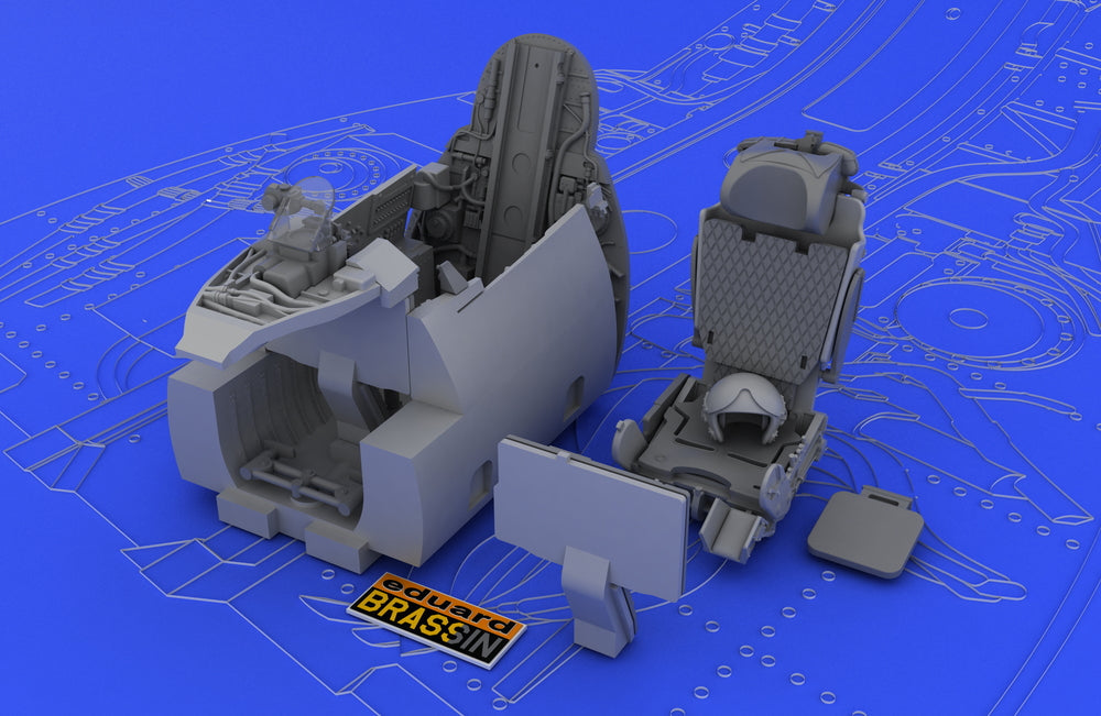 Eduard Brassin 648036 1:48 Mikoyan MiG-21MF interior late
