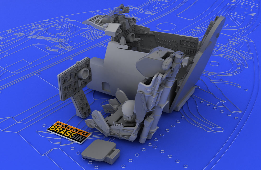 Eduard Brassin 648036 1:48 Mikoyan MiG-21MF interior late