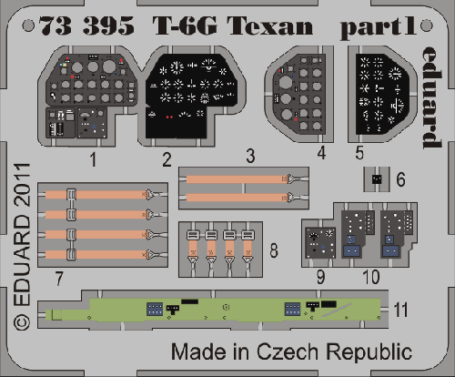 Eduard 73395 1:72 North-American T-6G Texan