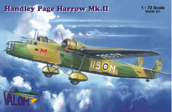 Valom 72057 1:72 Handley-Page Harrow Mk.II