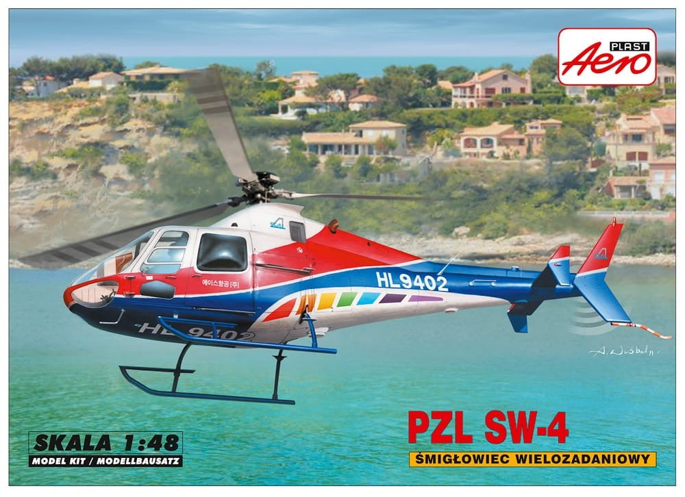 Aeroplast 90034 1:48 PZL SW-4 - KOREA CIVIL