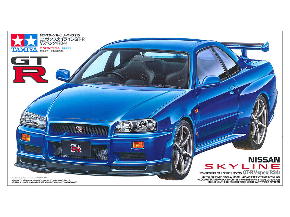 Tamiya 24210 1:24 Nissan Skyline GT-R V.spec (R34)