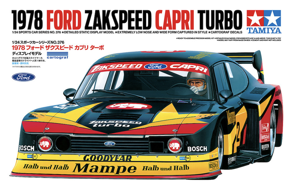 Tamiya 24376 1:24 Ford Zakspeed Capri Turbo