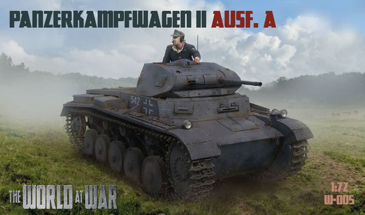 IBG Models The World At War WAW005 1:72 Pz.Kpfw.II Ausf.A