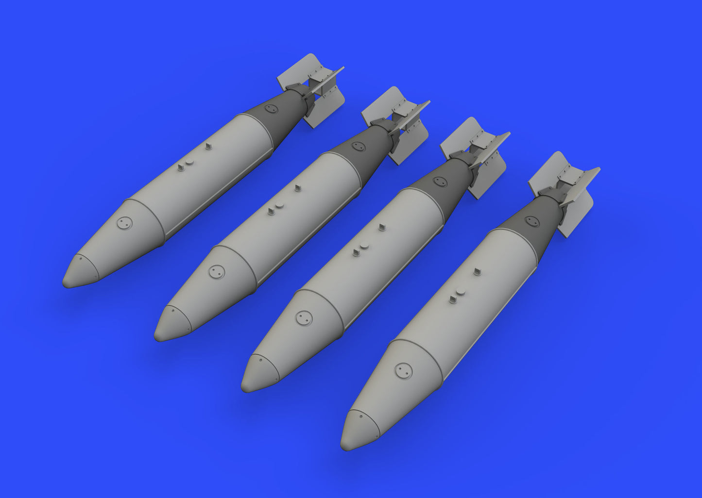 Eduard Brassin 648389 1:48 BLU-27 x 4 finned napalm bombs Vietnam era North-American F-100D Super Sabre etc