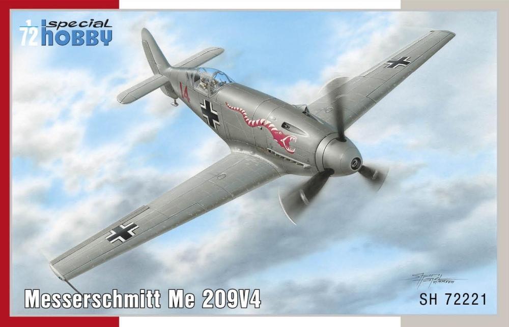 Special Hobby SH72221 1:72 Messerschmitt Me-209V-4