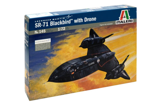 Italeri 145 1:72 Lockheed-Martin SR-71 Blackbird with Drone