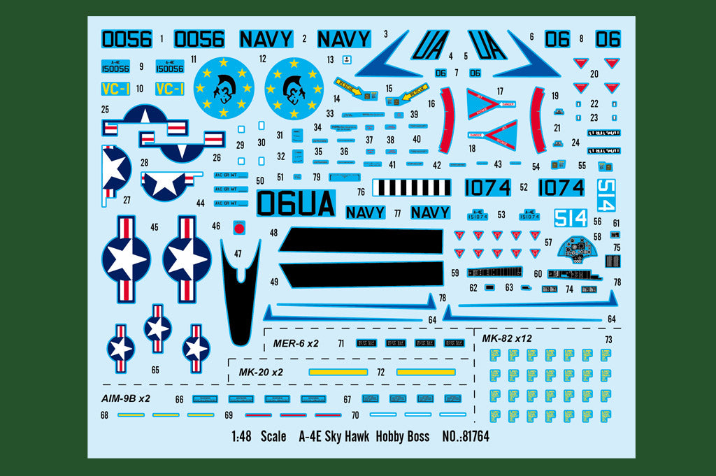 Hobby Boss 81764 1:48 Douglas A-4E Skyhawk