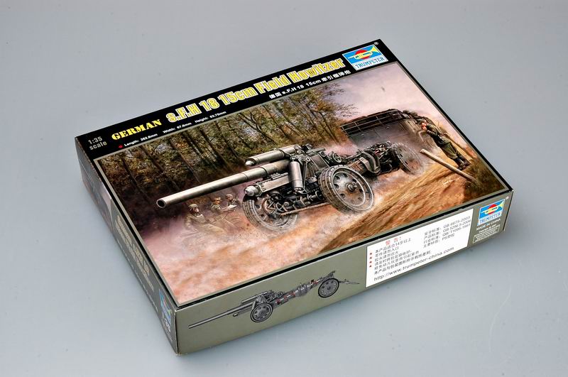 Trumpeter 02304 1:35 German s.F.H 18 15cm Field Howitzer