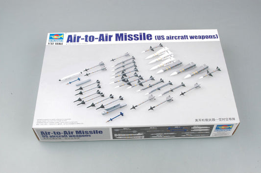 Trumpeter 03303 1:32 U.S. Aircraft Weapons: Air-to-Air Missiles