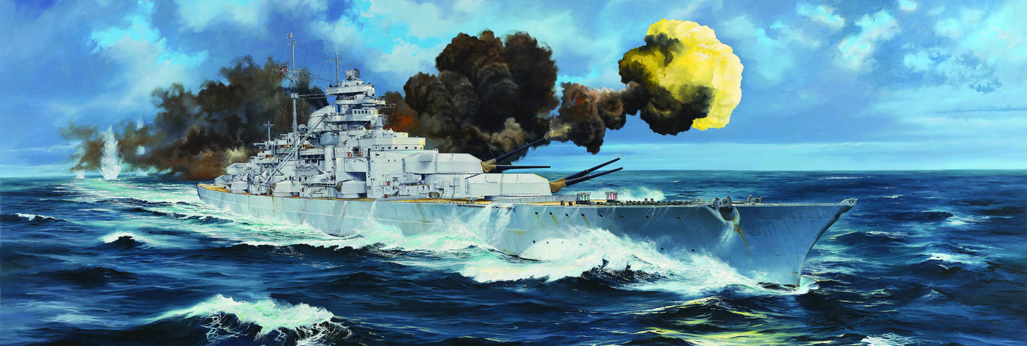 Trumpeter 03702 1:200 Bismarck German Battleship 1941