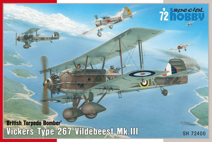 Special Hobby SH72400 1:72 Vickers Type 267 Vildebeest Mk.III