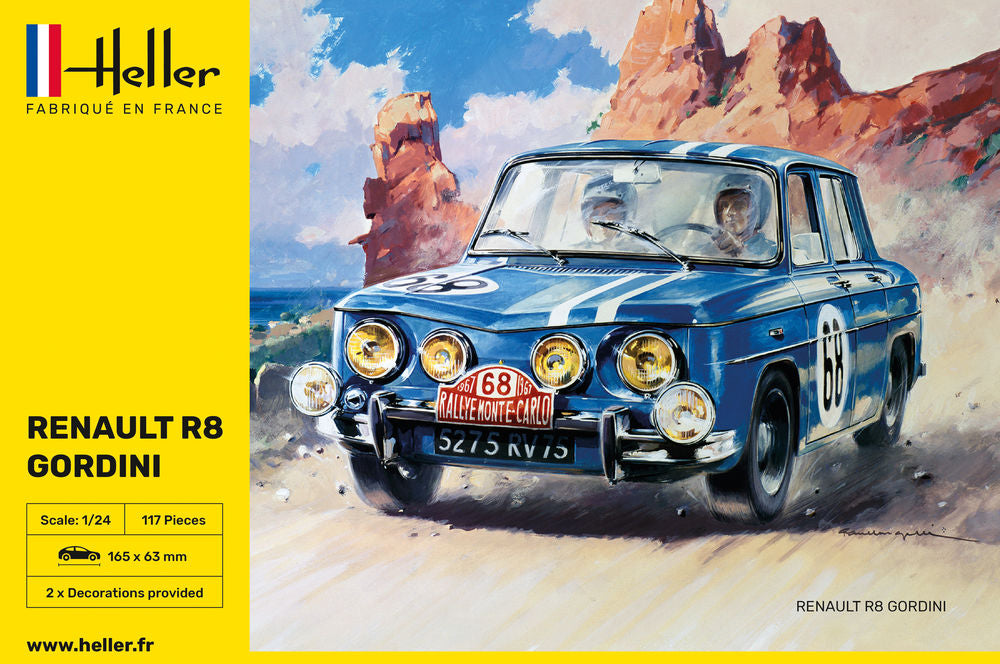 Heller 80700 1:24 Renault R8 Gordini