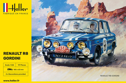 Heller 80700 1:24 Renault R8 Gordini