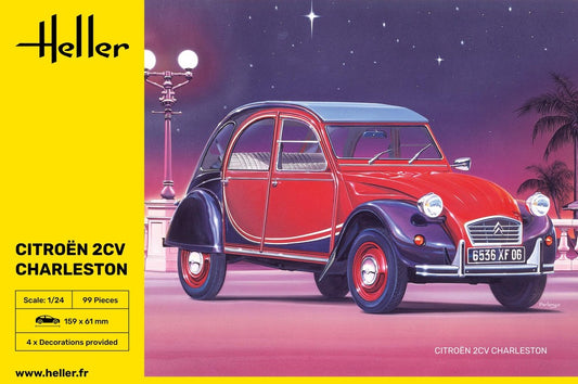 Heller 80766 1:24 Citroen 2CV Charleston