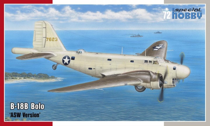 Special Hobby SH72230 1:72 Douglas B-18B Bolo "ASW Version"