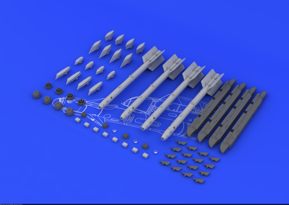 Eduard Brassin 648071 1:48 R-73 / AA-11 Archer
