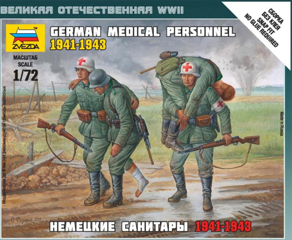 Zvezda 6143 1:72 German Medical Personnel 1941-1943