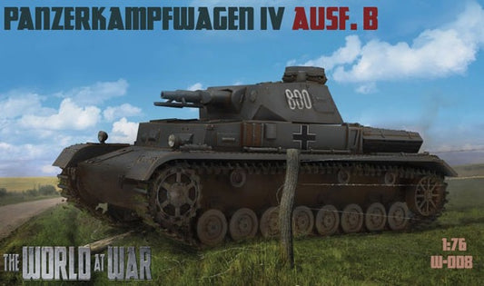 IBG Models The World At War WAW008 1:76 Pz.Kpfw.IV Ausf.B