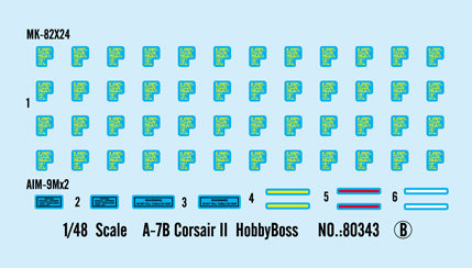 Hobby Boss 80343 1:48 LTV A-7B Corsair II