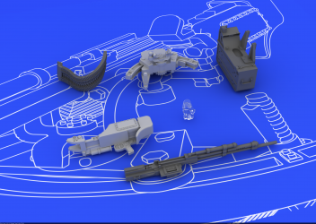 Eduard Brassin 648079 1:48 Ilyushin Il-2 UBT gun