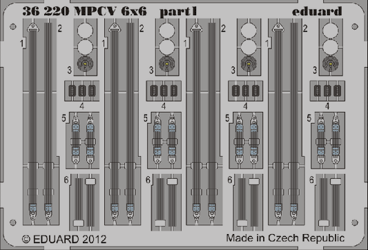 Eduard 36220 1:35 MPCV 6x6