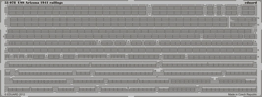 Eduard 53078 1:350 USS Arizona 1941 railings