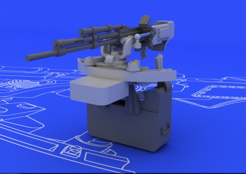 Eduard Brassin 648079 1:48 Ilyushin Il-2 UBT gun