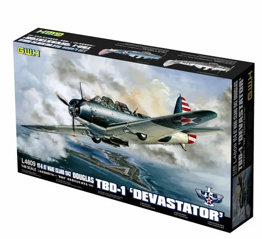 Great Wall Hobby L4809 1:48 Douglas TBD-1 'Devastator' VT-6 at Wake Island 1942