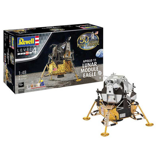 Revell RV03701 1:48 Apollo 11 Lunar Module Eagle (50th Anniversary of the Moon Landing)