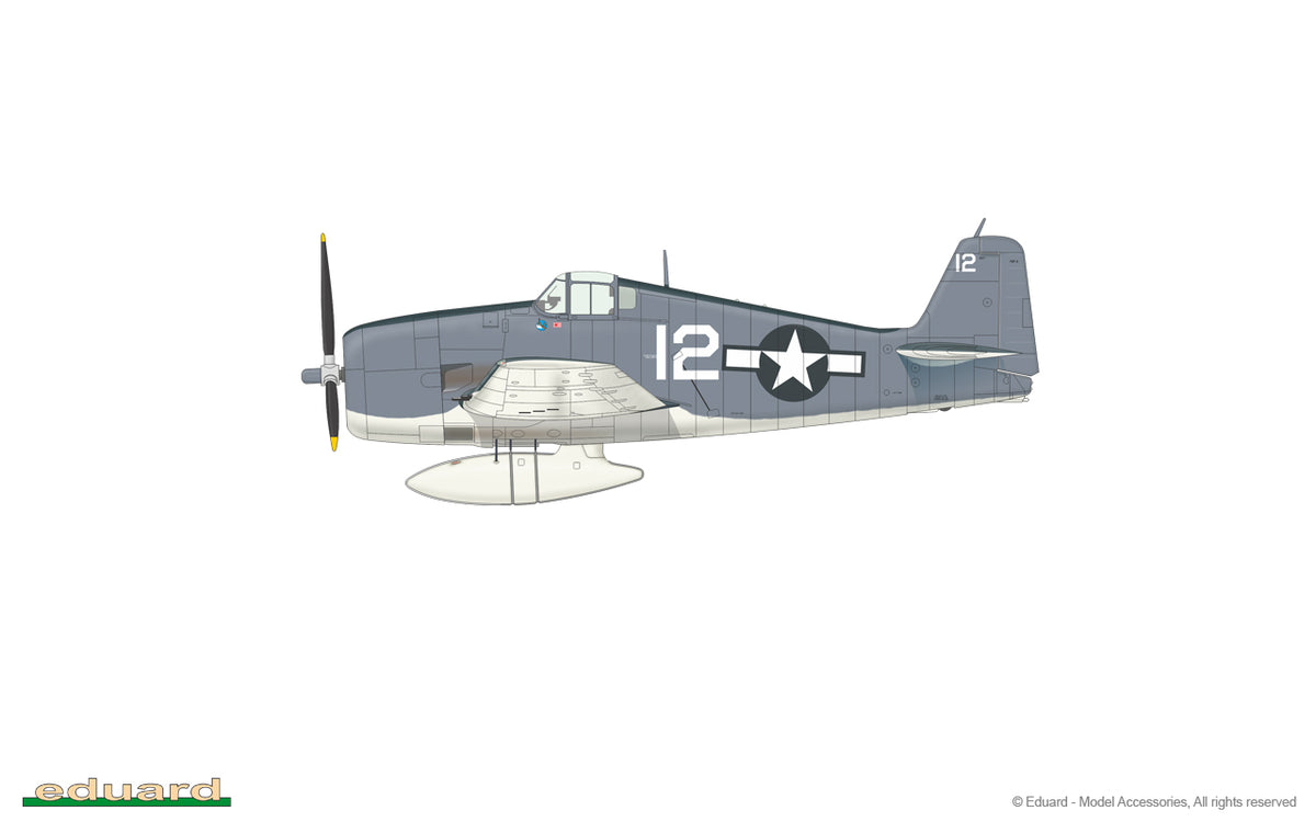 Eduard kits 7074 1:72 Grumman F6F-3 Wildcat -ProfiPACK edition