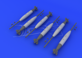 Eduard Brassin 648093 1:48 Mark 82 bomb w/airbrake