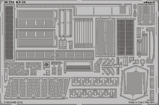 Eduard 36225 1:35 Soviet KV-1S