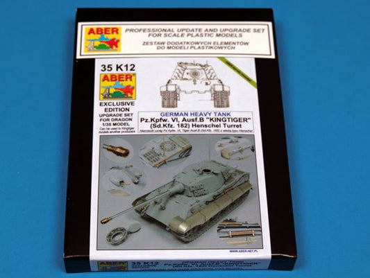 Aber 35K12 1:35 Pz.Kpfw.VI King Tiger Sd.Kfz.182 Henschel Upgrade Set