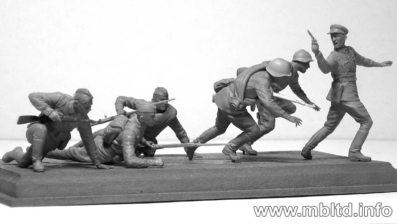 Master Box MB3563 1:35 'Counter Attack' Soviet Infantry Summer 1941