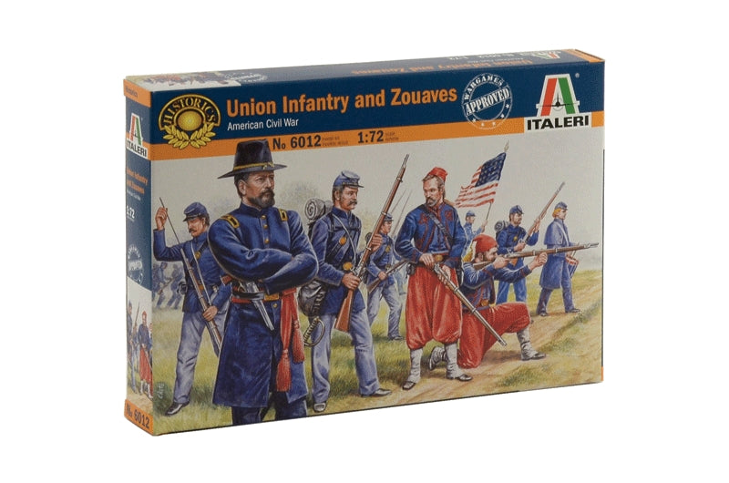 Italeri 6012 1:72 Union Infantry and Zouaves