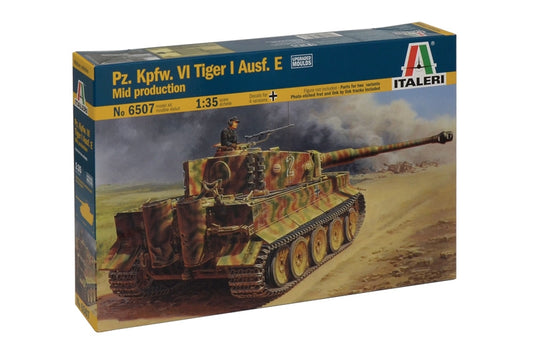 Italeri 6507 1:35 Pz.Kpw.VI Tiger 1 Ausf.E Mid Production