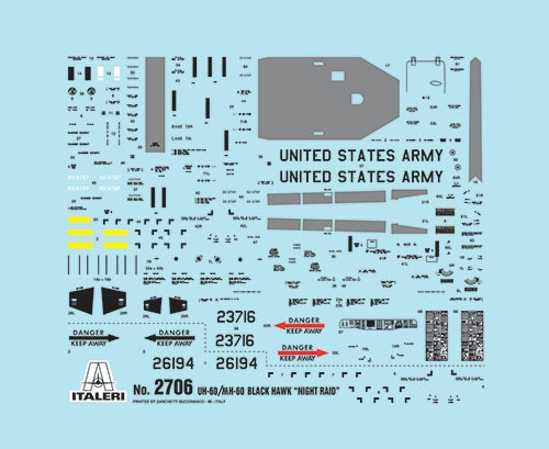 Italeri 2706 1:48 Sikorsky UH-60/MH-60 Black Hawk 'Night Raid'