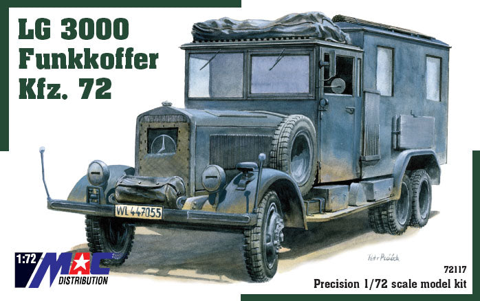 MAC Distribution 72117 1:72 LG 3000 Funkkoffer Kfz.72