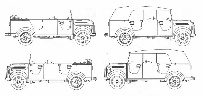 MAC Distribution 72103 1:72 Steyr 1500A